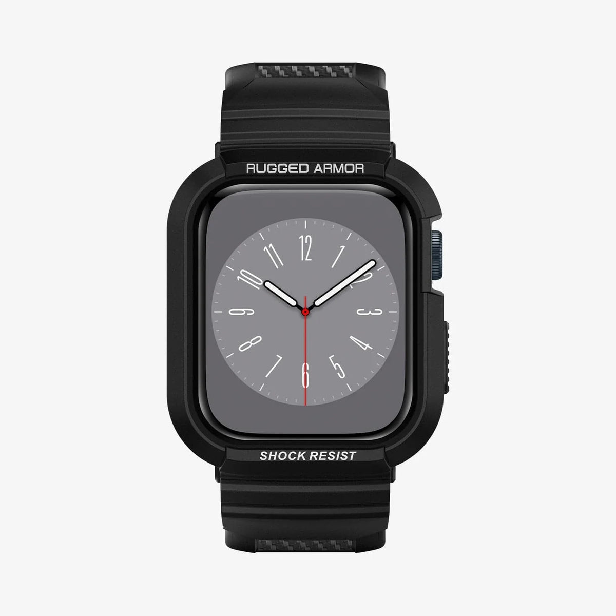Spigen Rugged Armor Pro Black for Apple Watch Series 9 8 7 6 5 4 SE 45mm 44mm incrediDeals Egypt