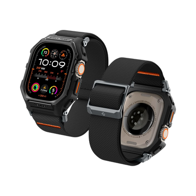 حافظة Spigen Lite Fit Pro لسلسلة Apple Watch Ultra 49mm + حزام