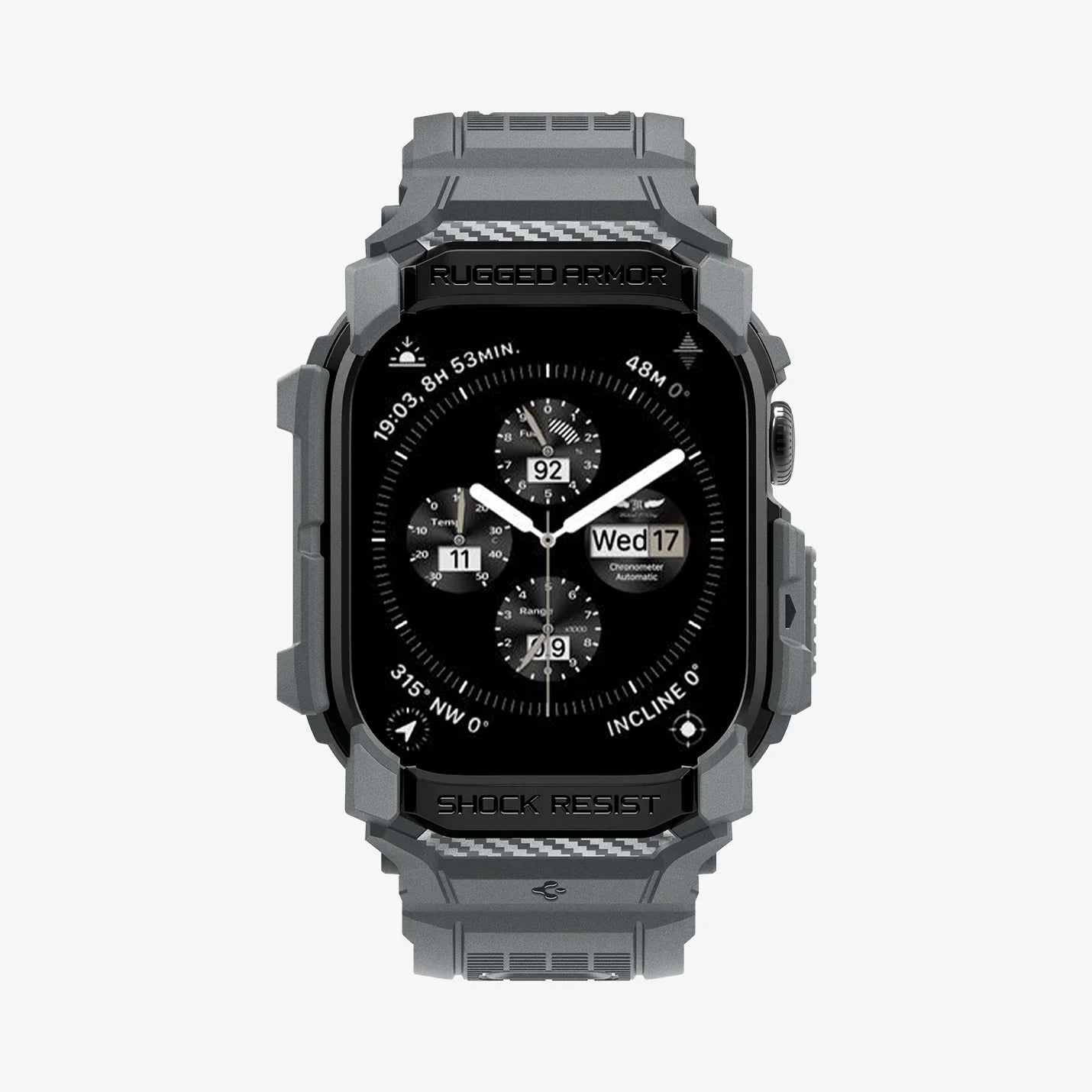 Spigen Rugged Armor Pro for Apple Watch Series 10 46mm