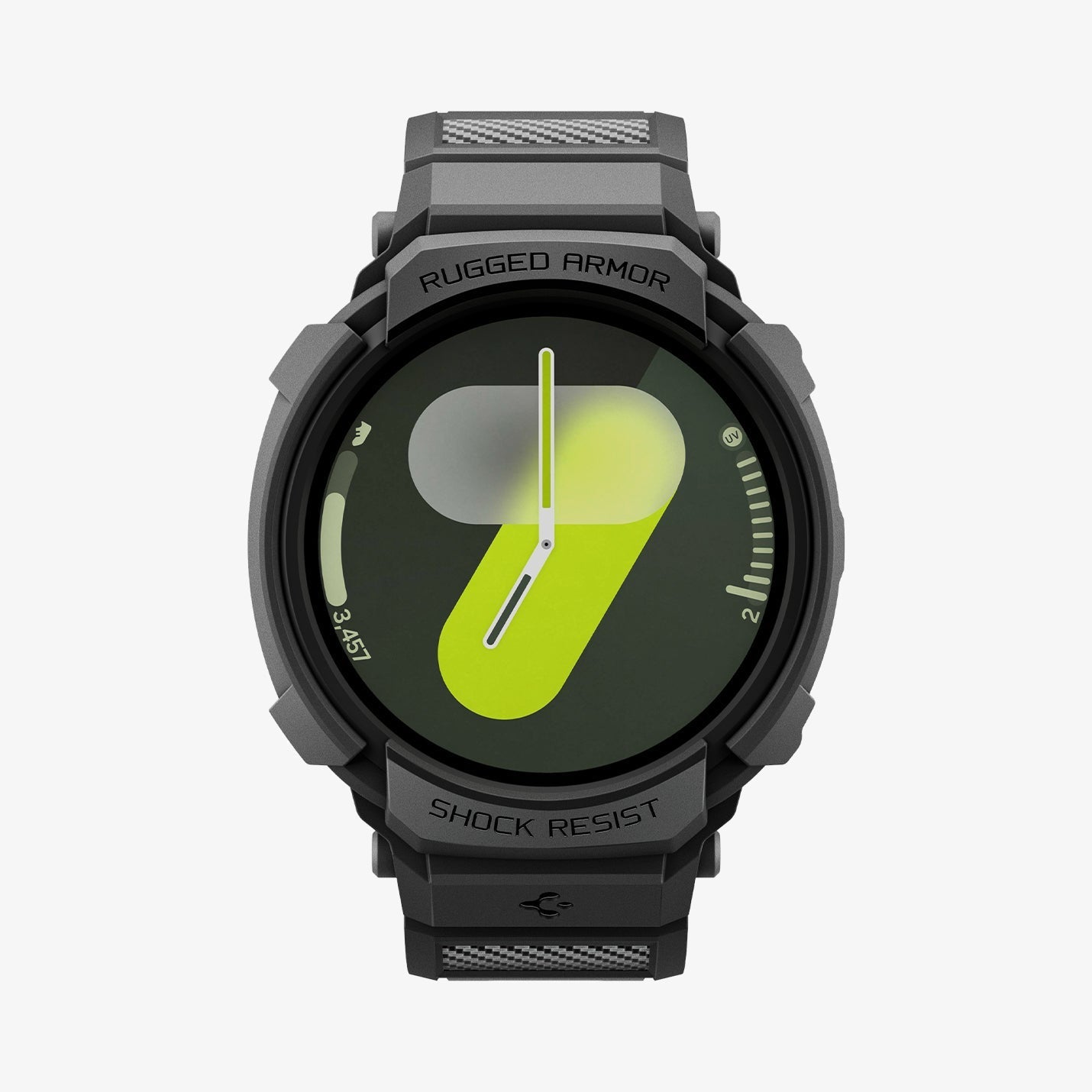 Spigen Rugged Armor Pro (Case + Band) For Samsung Galaxy Watch 8 Series 44mm