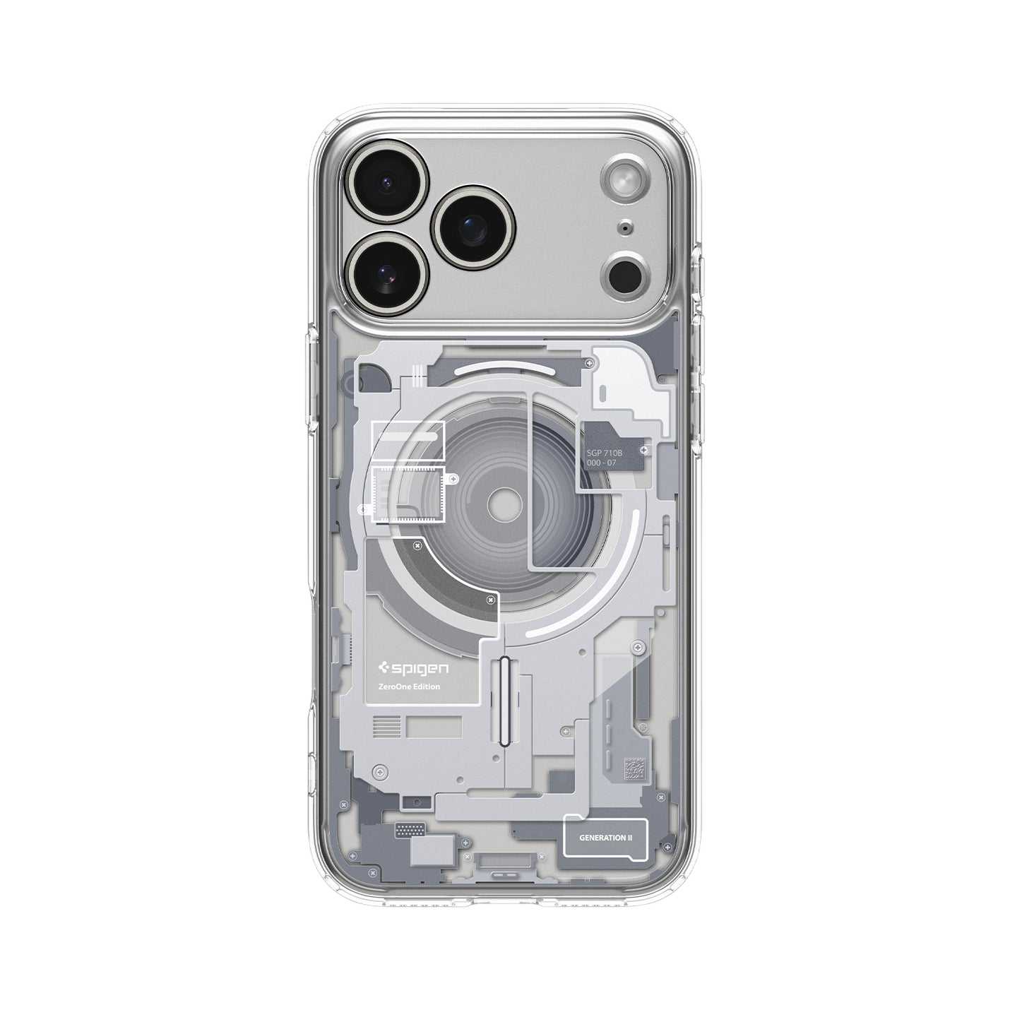 غلاف سبجن ألترا هايبرد زيرو وان (ماج فيت) لآيفون 17 برو ماكس