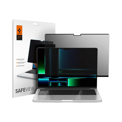 Spigen Safe View Privacy Screen Protector for MacBook Pro  (M5 / M4 / M3 / M2 / M1)