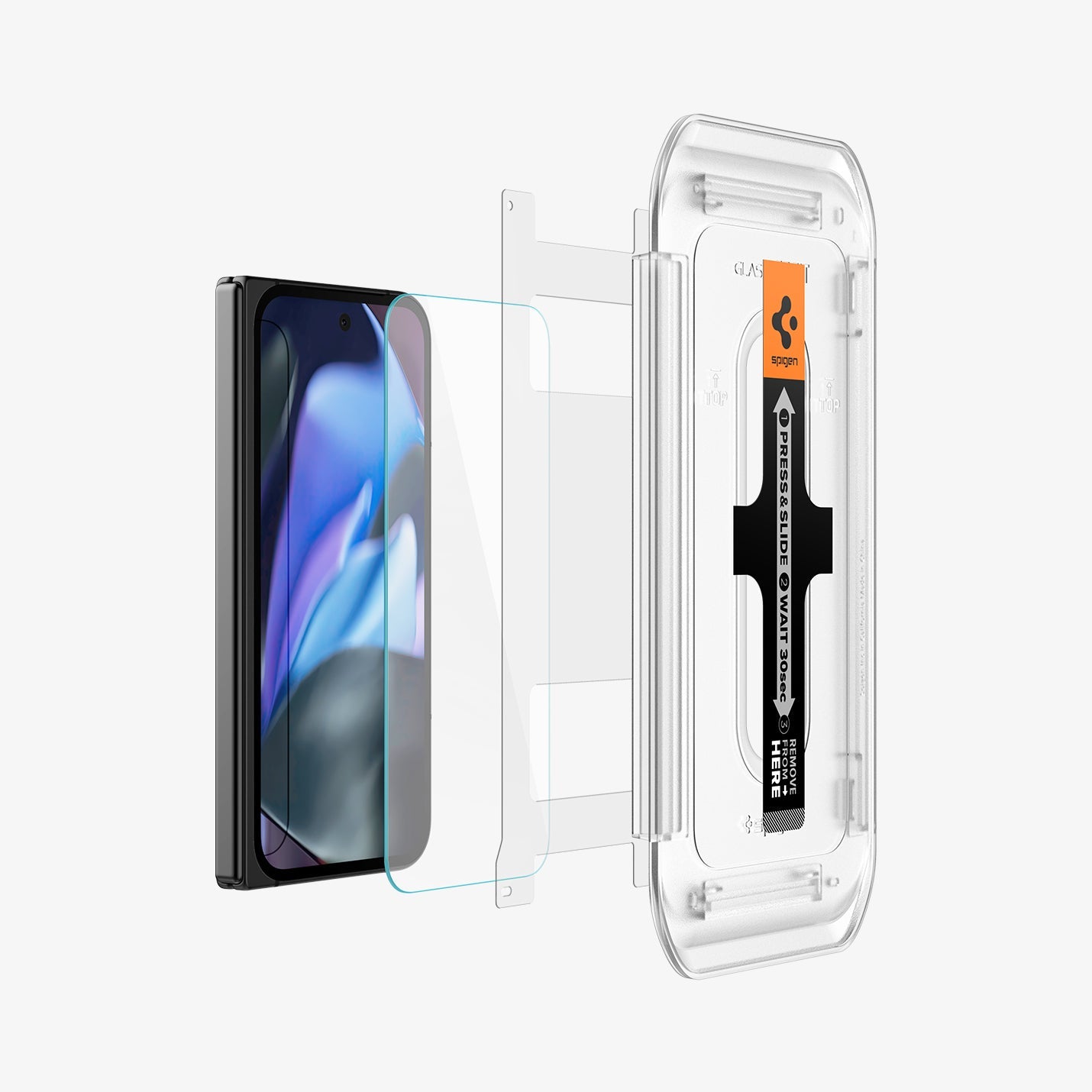 Spigen Pixel 9 Pro Fold Screen Protector - GLAS.tR EZ Fit