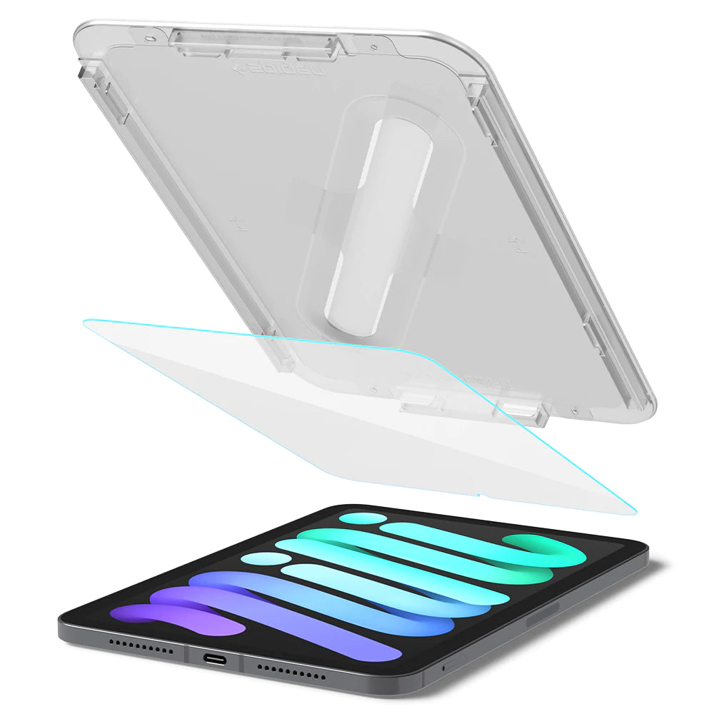واقي شاشة سبايجن EZ FIT GLAS.tR لجهاز iPad mini 5