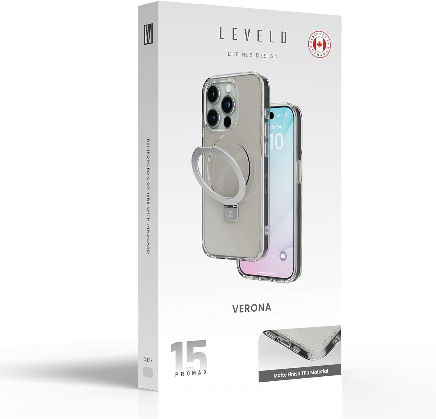 Levelo Verona Case For iPhone 15 Pro Max