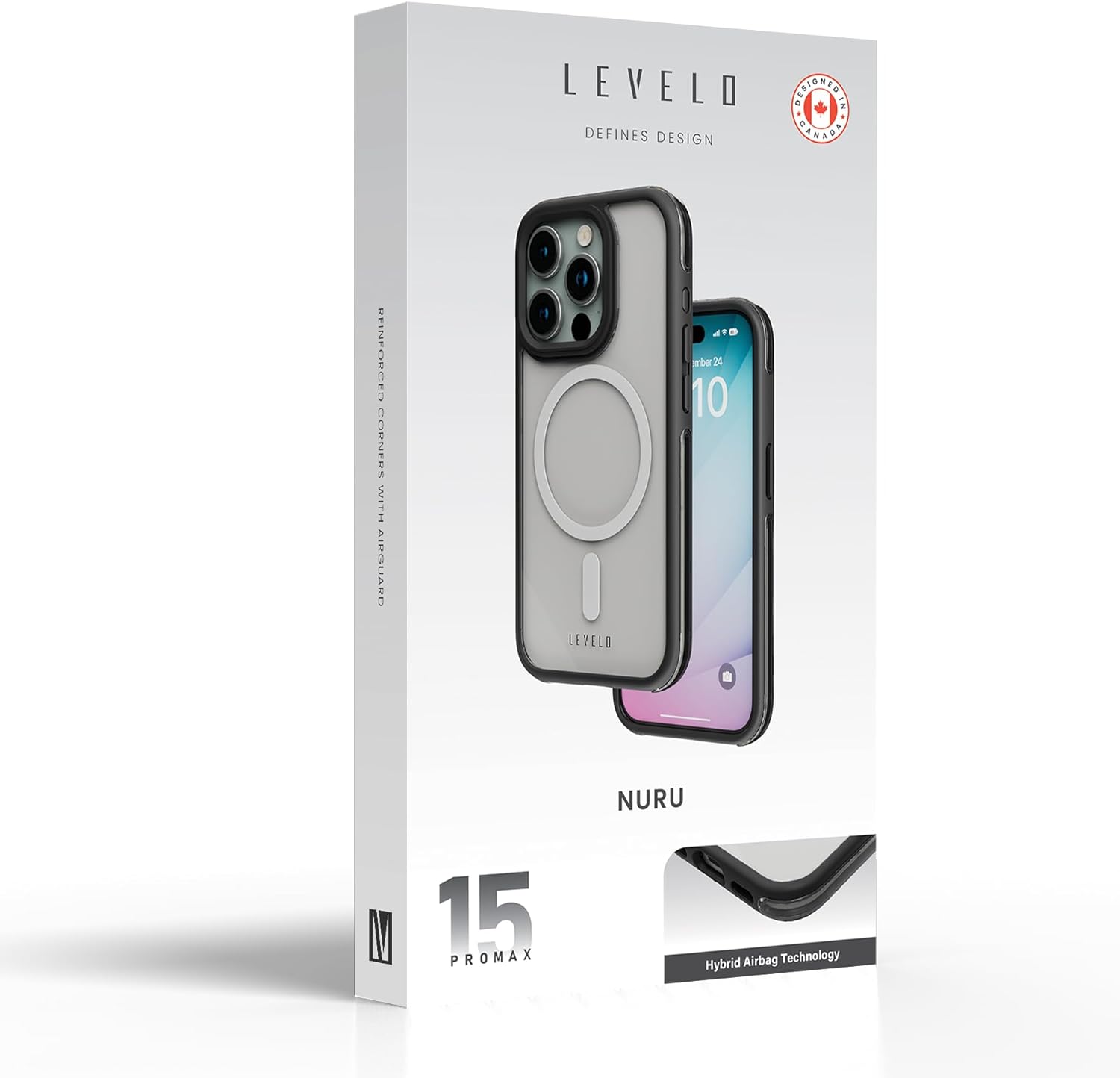Levelo Nuru Case For iPhone 15 Pro Max