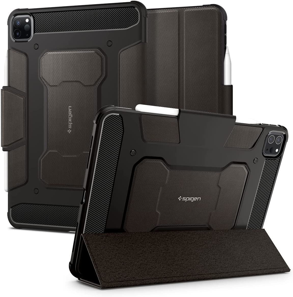 Spigen Rugged Armor Pro Case for iPad Pro 12.9” (2020) - Gunmetal