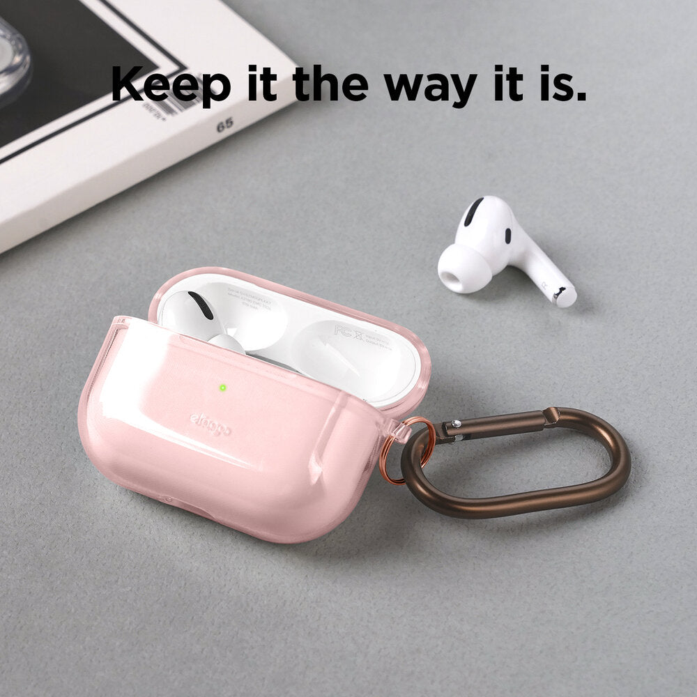elago AirPods Pro Clear Case - Lovely Pink
