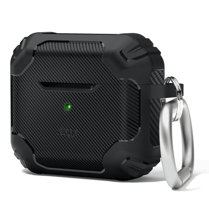 elago Solid Armor Case for AirPods 3 - Black