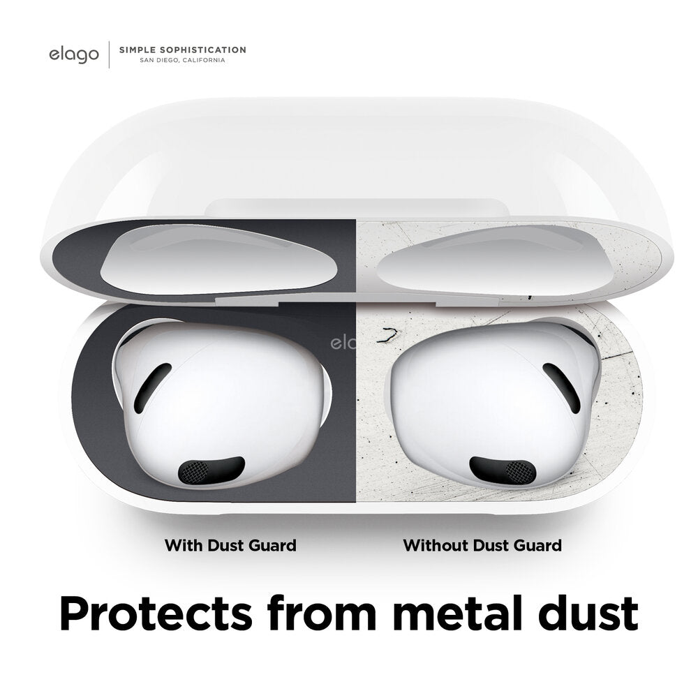 elago AirPods 3 Dust Guard - Space Grey