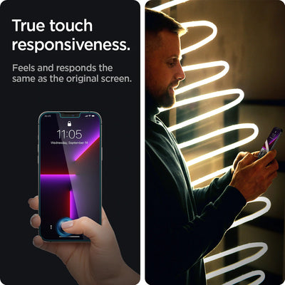 Spigen Screen Protector EZ FIT GLAS.tR SLIM for iPhone 14 Plus / 13 Pro Max 2 pack  - Clear