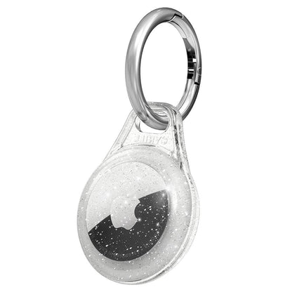 Cyrill by (Spigen) AirTag Shine Key Ring - Crystal Clear Glitter