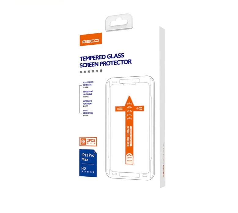 Recci Tempered Glass Screen Protector - 2 Pack