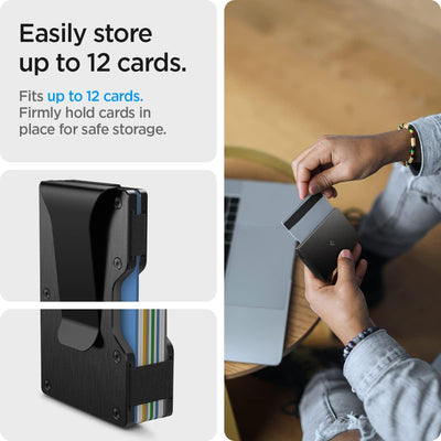محفظة حامل بطاقات Spigen Universal مقاس S