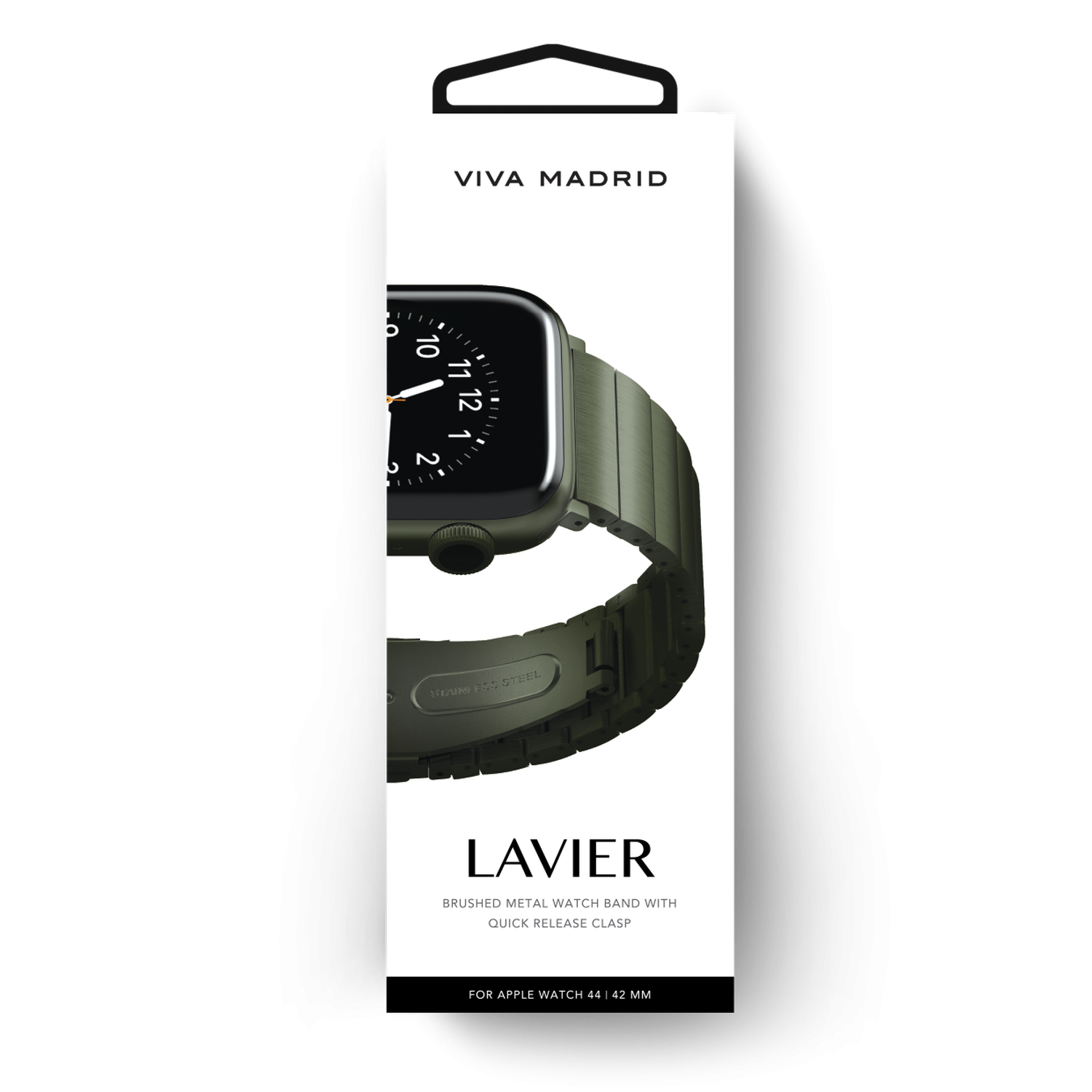 Viva Madrid Lavier Brushed Metal Watch Band 49/45/44/42mm