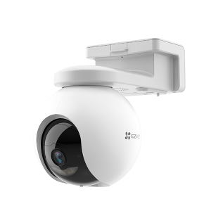 كاميرا EZVIZ HB8 2K⁺ 4MP تعمل بالبطارية ومزودة بإمالة Wi-Fi
