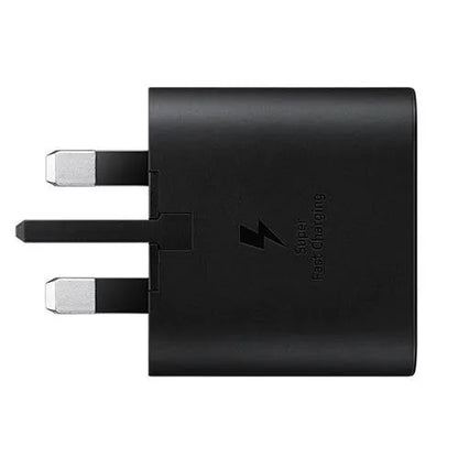 سامسونج قابس محول 25 وات PD USB-C (3 Pin) - أسود