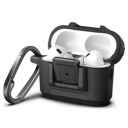 Spigen Lock Fit Case for Apple AirPods Pro 2  -  Matte Black