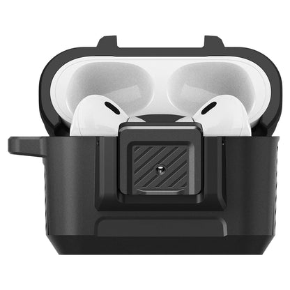 Spigen Lock Fit Case for Apple AirPods Pro 2  -  Matte Black