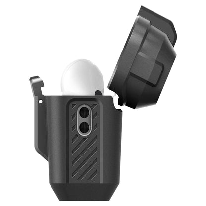 Spigen Lock Fit Case for Apple AirPods Pro 2  -  Matte Black