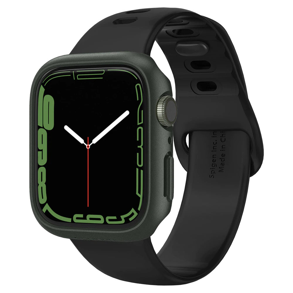 Spigen Thin Fit for Apple Watch Series 9 / 8 / 7 - 45mm Military Green
