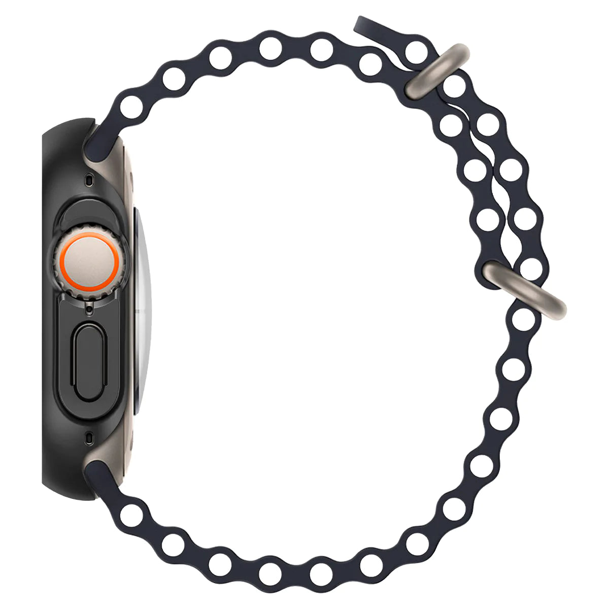 Spigen Thin Fit Case for Apple Watch Ultra (49mm) - Black