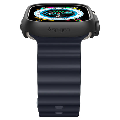 حافظة Spigen رفيعة لساعة Apple Watch Ultra 2 / Ultra 1 (49 ملم) - أسود