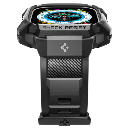 Spigen Rugged Armor Pro Case for Apple Watch Ultra 2 / Ultra 1 (49mm) - Black