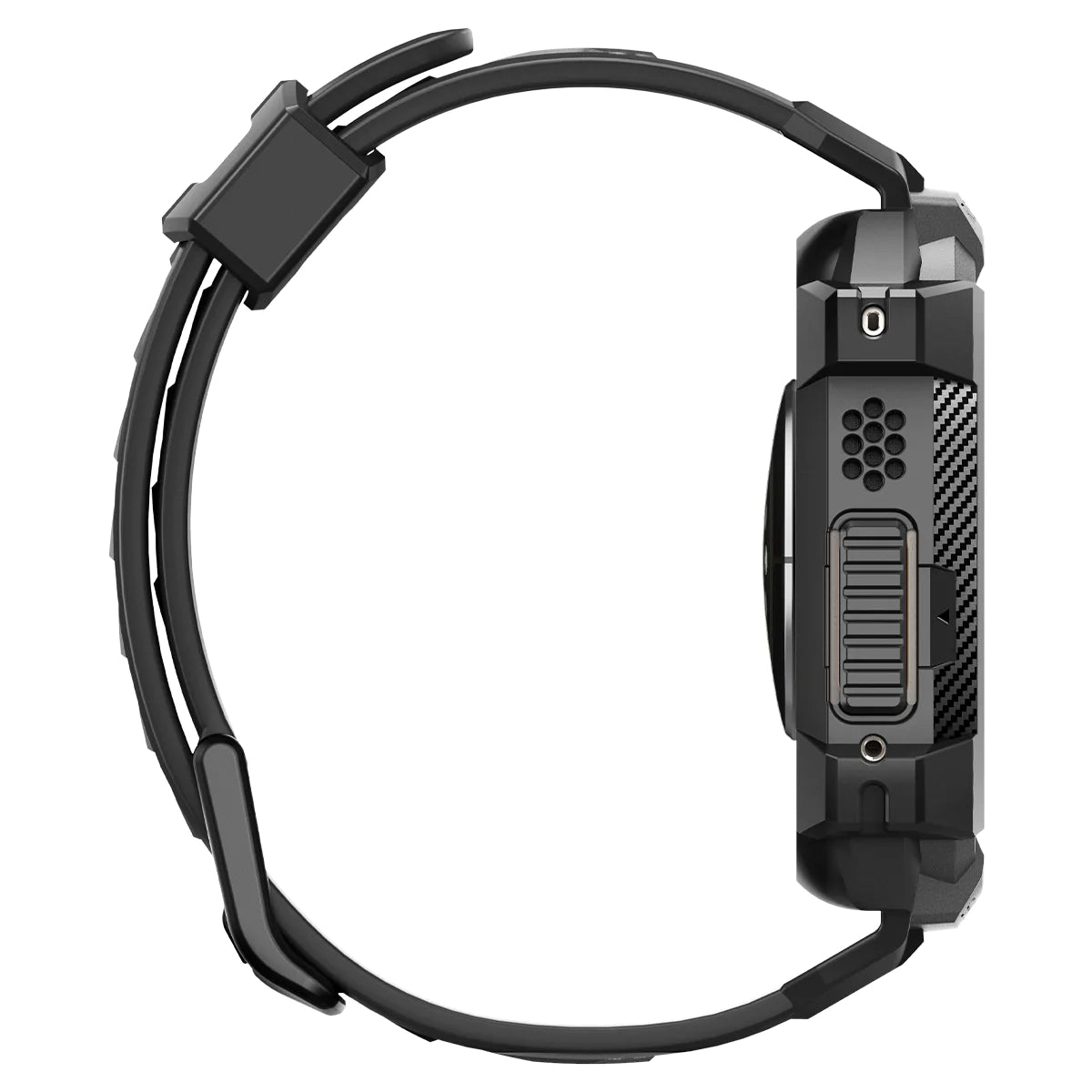 Spigen Rugged Armor Pro Case for Apple Watch Ultra 2 / Ultra 1 (49mm) - Black