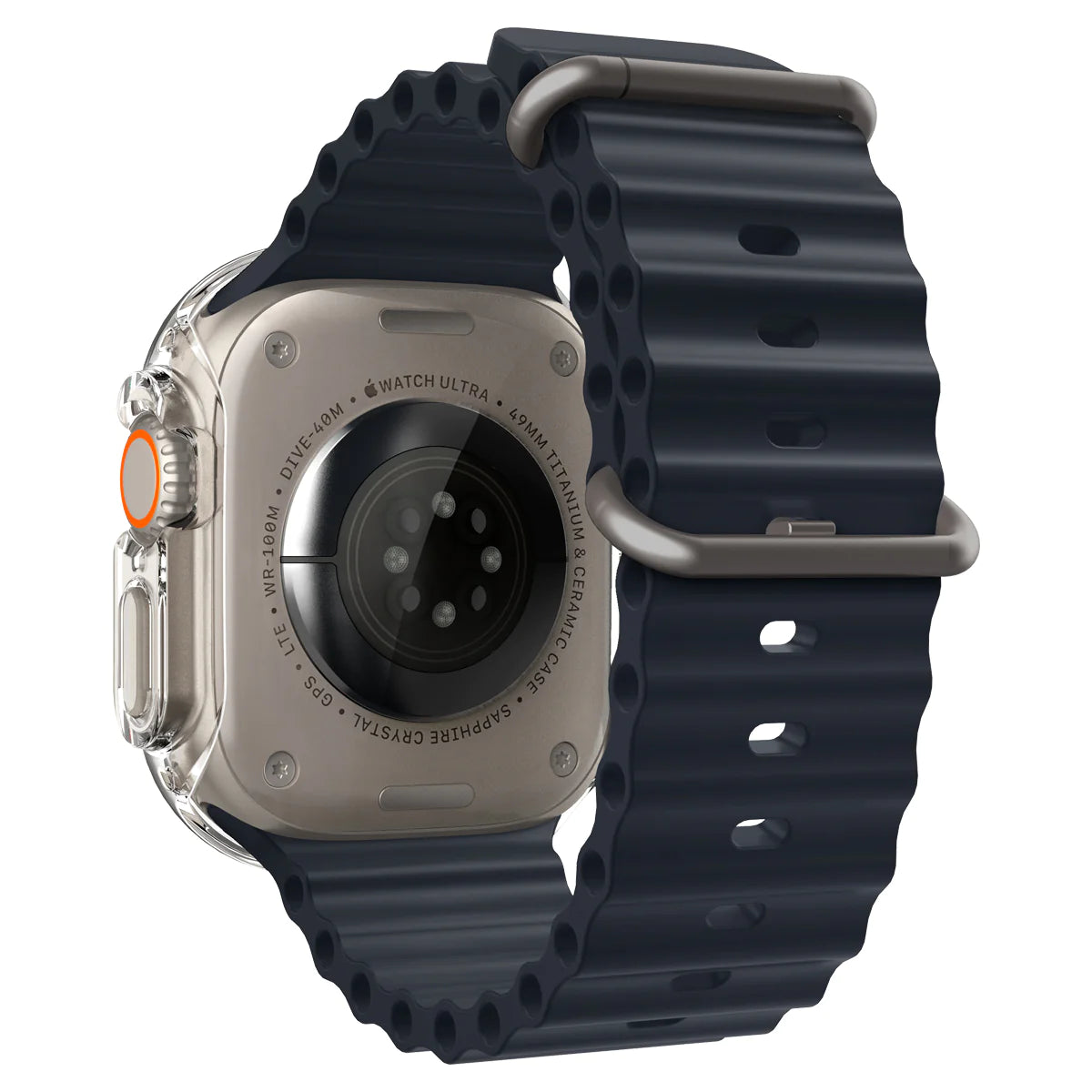 Spigen Thin Fit Case for Apple Watch Ultra 2 / Ultra 1 (49mm) - Crystal Clear