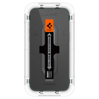 واقي شاشة Spigen iPhone 14 Pro Max EZ FIT GLAS.tR (حماية المستشعر) - عبوتان