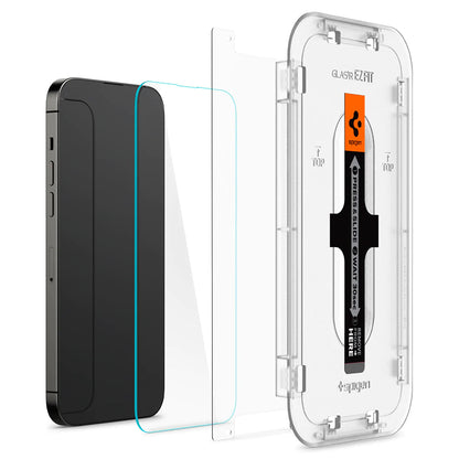 واقي شاشة Spigen iPhone 14 Pro Max EZ FIT GLAS.tR (حماية المستشعر) - عبوتان