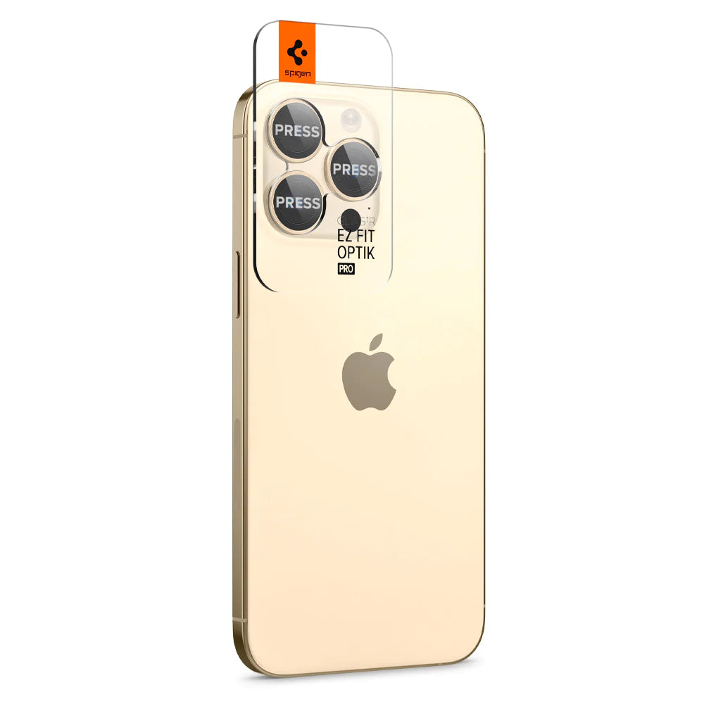 واقي العدسة من سبايجن لهاتف iPhone 14 Pro / 14 Pro Max Optik Pro