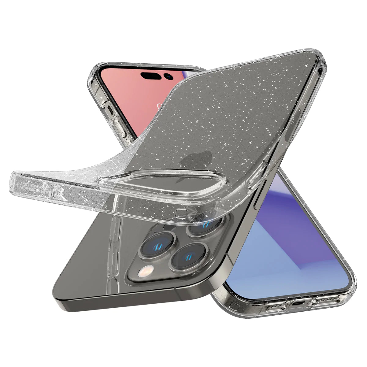 Spigen iPhone 14 Pro Max Case Liquid Crystal Glitter