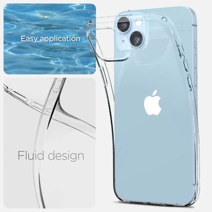 Spigen iPhone 14 Plus Case Liquid Crystal - Crystal Clear