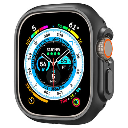 حافظة Spigen رفيعة لساعة Apple Watch Ultra 2 / Ultra 1 (49 ملم) - أسود