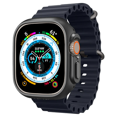 Spigen Thin Fit Case for Apple Watch Ultra 2 / Ultra 1 (49mm) - Black