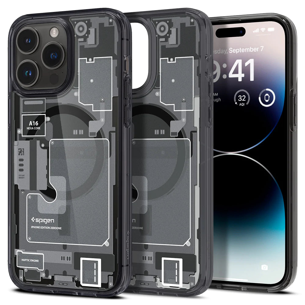 جراب سبايجن لهاتف iPhone 14 Pro Max Ultra Hybrid Zero One (MagFit)