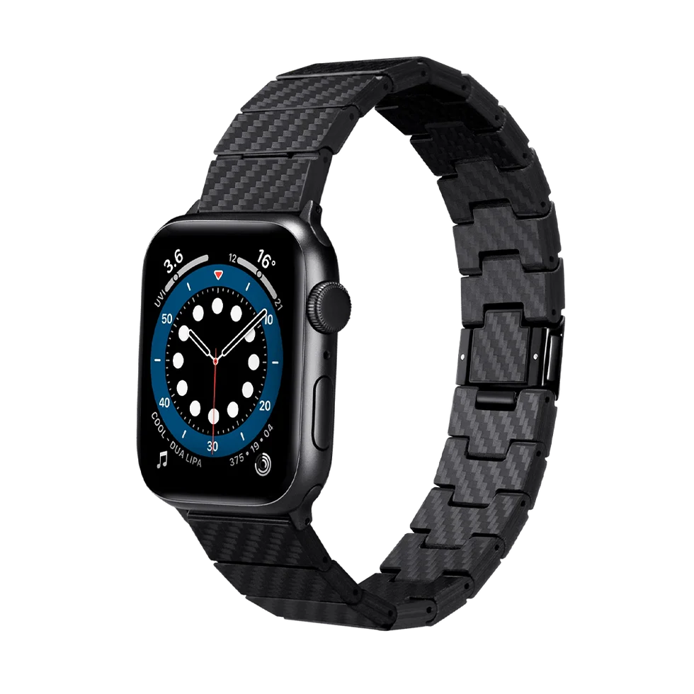 Pitaka Carbon Fiber Watch Band for Apple Watch Ultra 2 / Ultra 1 & Series 9 / 8 / 7 45mm