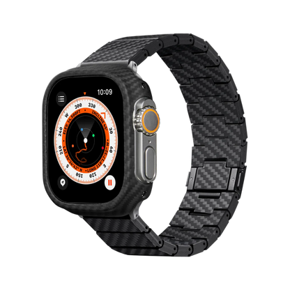 Pitaka Carbon Fiber Watch Band for Apple Watch Ultra 2 / Ultra 1 & Series 9 / 8 / 7 45mm